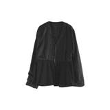 ライトツイードペプラムVネックジャケット | Re:EDIT | 詳細画像22