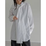 ブロードフードスカーフシャツ | Re:EDIT | 詳細画像14