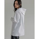 ブロードフードスカーフシャツ | Re:EDIT | 詳細画像15