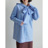 ブロードフードスカーフシャツ | Re:EDIT | 詳細画像8