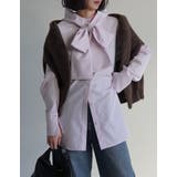 ブロードフードスカーフシャツ | Re:EDIT | 詳細画像25