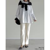 ブロードフードスカーフシャツ | Re:EDIT | 詳細画像29