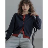 [2025AW COLLECTION]クルーネックレイヤード風カーディガン | Re:EDIT | 詳細画像29 