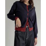 [2025AW COLLECTION]クルーネックレイヤード風カーディガン | Re:EDIT | 詳細画像36 