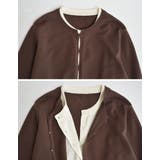 [2025AW COLLECTION]クルーネックレイヤード風カーディガン | Re:EDIT | 詳細画像38 