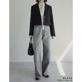 [2025AW COLLECTION]ツイードクロップドテーラードジャケット | Re:EDIT | 詳細画像11 