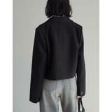 [2025AW COLLECTION]ツイードクロップドテーラードジャケット | Re:EDIT | 詳細画像12 