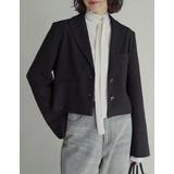 [2025AW COLLECTION]ツイードクロップドテーラードジャケット | Re:EDIT | 詳細画像14 