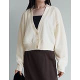 チュールレイヤードニットカーディガン | Re:EDIT | 詳細画像3