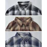 [2025AW COLLECTION]オンブレチェックオーバーサイズシャツ | Re:EDIT | 詳細画像19 