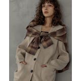 [2025AW COLLECTION]オンブレチェックオーバーサイズシャツ | Re:EDIT | 詳細画像7 