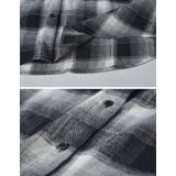 [2025AW COLLECTION]オンブレチェックオーバーサイズシャツ | Re:EDIT | 詳細画像28 