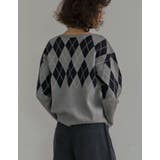 無地orアーガイル2WAYジャガードニットカーディガン | Re:EDIT | 詳細画像9