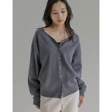 無地orアーガイル2WAYジャガードニットカーディガン | Re:EDIT | 詳細画像30