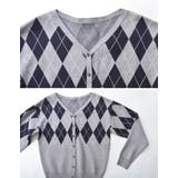 無地orアーガイル2WAYジャガードニットカーディガン | Re:EDIT | 詳細画像38