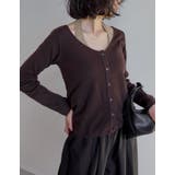 ブラウン(505) | [2025AW COLLECTION][2点セット]ホルターネックキャミソール＆… | Re:EDIT