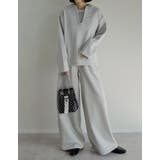 [低身長/高身長サイズ有]ラメ裏毛スウェットルーズパンツ | Re:EDIT | 詳細画像22 