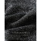 ラメ裏毛スウェット深Vネックプルオーバー | Re:EDIT | 詳細画像6