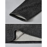 ラメ裏毛スウェット深Vネックプルオーバー | Re:EDIT | 詳細画像24