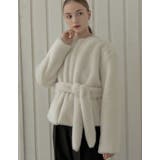 ホワイト(502) | フォーファーノーカラーミドルコート | Re:EDIT