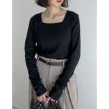 [乾燥機対応][汗じみ防止][UVカット]選べるネックデザインリブカットソー袖ギ… | Re:EDIT | 詳細画像8 