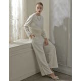 微起毛ツイル裾ファー切り替え長袖トップス | Re:EDIT | 詳細画像21