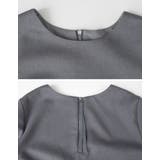 微起毛ツイル裾ファー切り替え長袖トップス | Re:EDIT | 詳細画像27