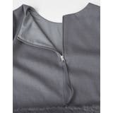 微起毛ツイル裾ファー切り替え長袖トップス | Re:EDIT | 詳細画像28