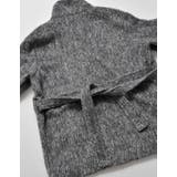 [低身長サイズ有]ミックスシャギースタンドカラーベルト付きコート | Re:EDIT | 詳細画像24 