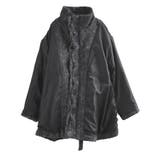 [低身長サイズ有]ミックスシャギースタンドカラーベルト付きコート | Re:EDIT | 詳細画像26 