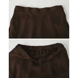 シワ加工サテン切り替えナロースカート | Re:EDIT | 詳細画像26 