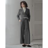 微起毛ストライプショートテーラードジャケット | Re:EDIT | 詳細画像12