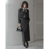 微起毛ストライプショートテーラードジャケット | Re:EDIT | 詳細画像6