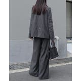 ミックスツイードorストライプダブルテーラードジャケット | Re:EDIT | 詳細画像28