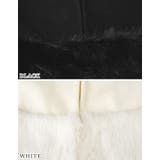 異素材切り替えファートリムノーカラーコート | Re:EDIT | 詳細画像18