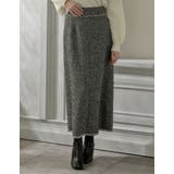 ツイードフリンジナロースカート | Re:EDIT | 詳細画像4 