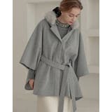 リバーフーディーポンチョコート | Re:EDIT | 詳細画像4