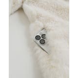 パッチワークボアファーノーカラーミドルコート | Re:EDIT | 詳細画像19