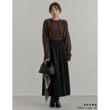 [2点セット]ラクーンライクニットショートボレロ×タンクトップ | Re:EDIT | 詳細画像14 