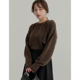 [2点セット]ラクーンライクニットショートボレロ×タンクトップ | Re:EDIT | 詳細画像15 