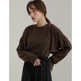 [2点セット]ラクーンライクニットショートボレロ×タンクトップ | Re:EDIT | 詳細画像5 