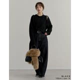 [2点セット]ラクーンライクニットショートボレロ×タンクトップ | Re:EDIT | 詳細画像7 