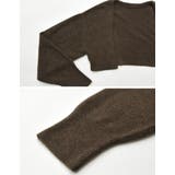 [2点セット]ラクーンライクニットショートボレロ×タンクトップ | Re:EDIT | 詳細画像23 