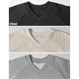 裏起毛Vネックプルオーバー | Re:EDIT | 詳細画像19