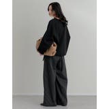 裏起毛Vネックプルオーバー | Re:EDIT | 詳細画像14