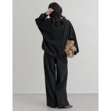 裏起毛Vネックプルオーバー | Re:EDIT | 詳細画像26