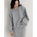 裏起毛Vネックプルオーバー | Re:EDIT | 詳細画像27