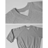 裏起毛Vネックプルオーバー | Re:EDIT | 詳細画像31