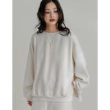 アイボリー(604) | 裏起毛オーバーサイズプルオーバー | Re:EDIT