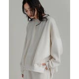 裏起毛オーバーサイズプルオーバー | Re:EDIT | 詳細画像13